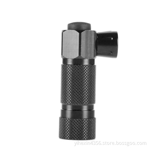 Boruit "L" Shape Hight Light Cree XPE Led Flashlight Police Mini Torch